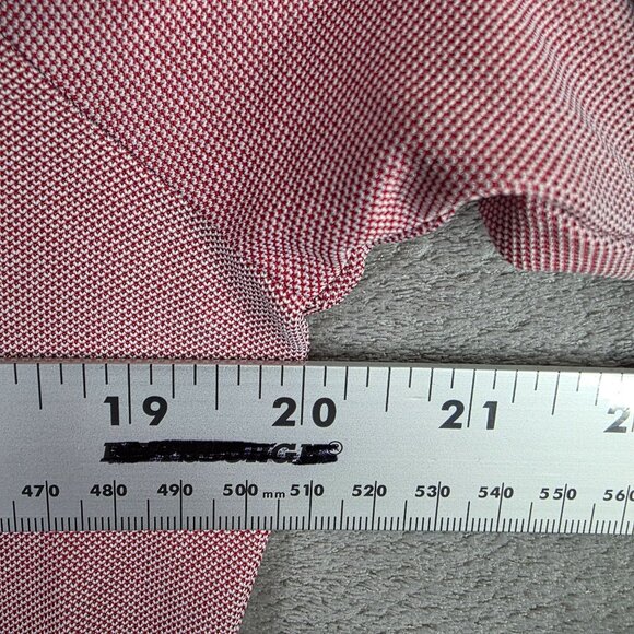 Womens Cutter & Buck CB DryTec Red Polo Shirt 100% Polyester 3/4 Sleeve Size L - Picture 5 of 7